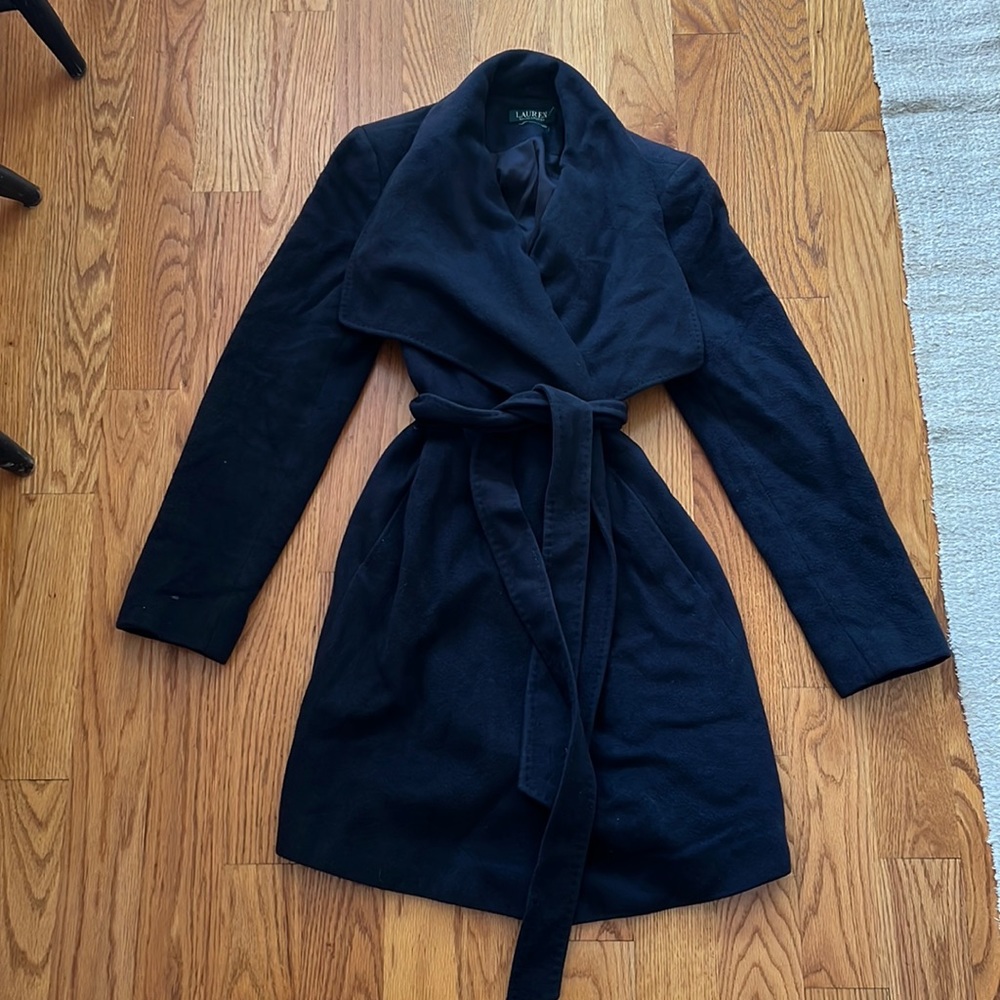 Ralph Lauren wool and cashmere coat!! Amazing…